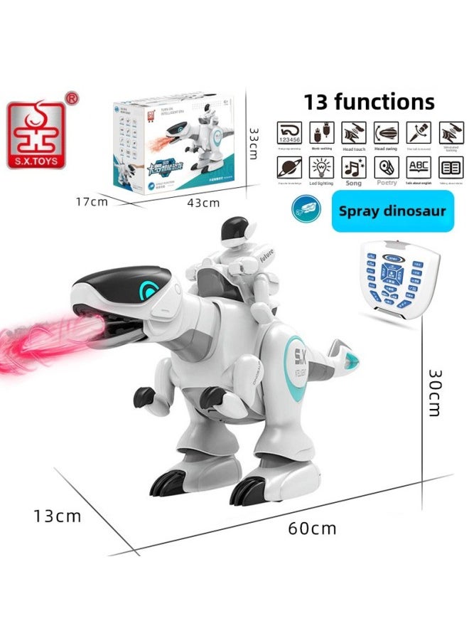 Shengxiong Witten Caro Remote Control Dinosaur Toy Intelligent Robot Simulation Programming G36G42G49G40-Color:G42 Large Smart Dinosaur-Specifications:Official Standard