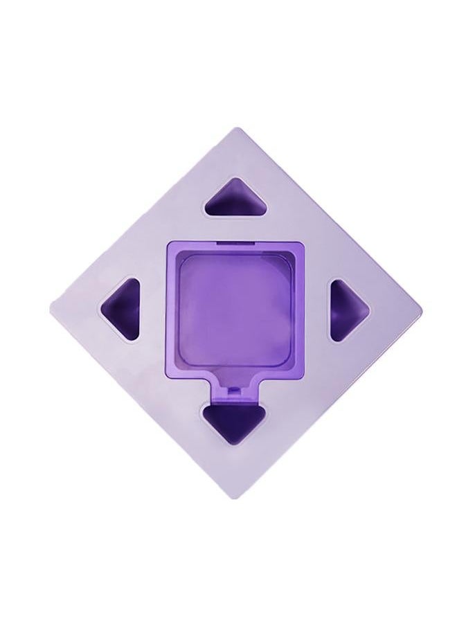 Cat Teaser Toy Promote Exercise Reduce Anxiety USB Rechargeable Electric Interactive Purple