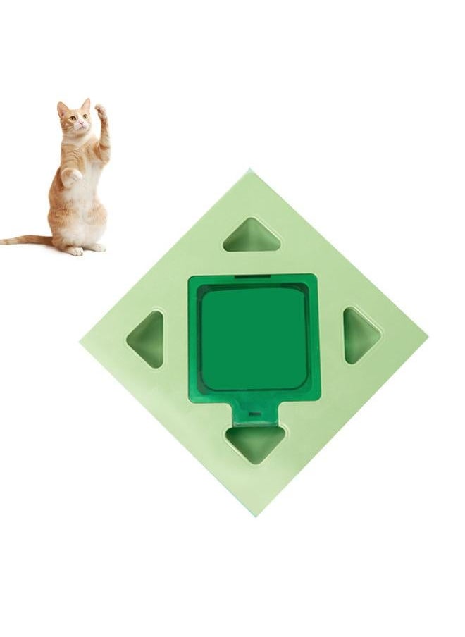 Cat Teaser Toy Promote Exercise Reduce Anxiety USB Rechargeable Electric Interactive Green