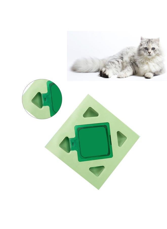 Cat Teaser Toy Promote Exercise Reduce Anxiety USB Rechargeable Electric Interactive Green
