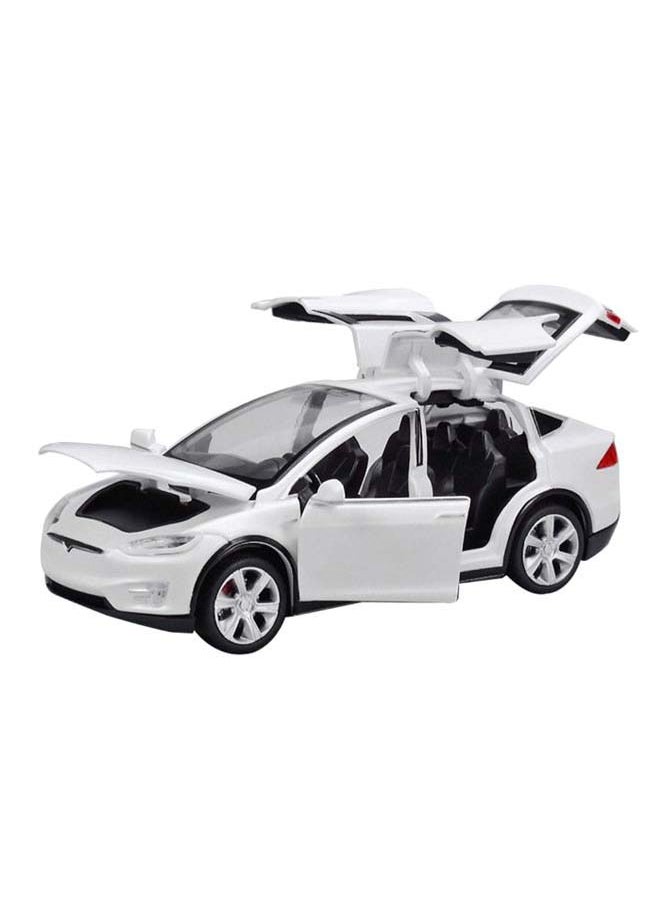 Light And Sound Effect Die-Cast Tesla Car