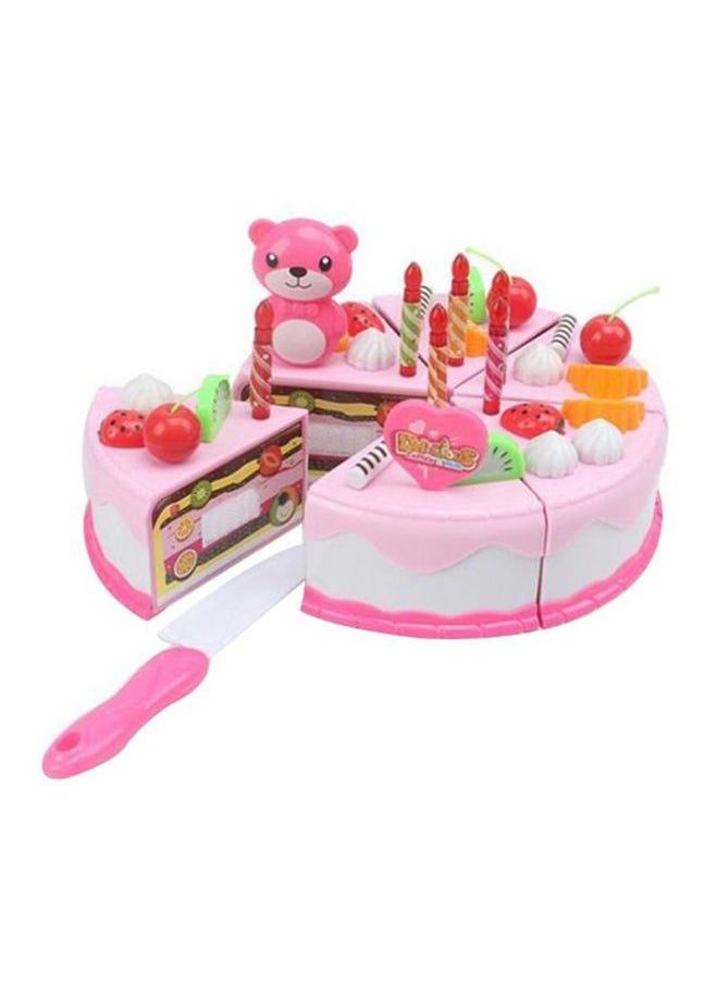 Birthday Cake Cutting Kitchen Pretend Play Toys