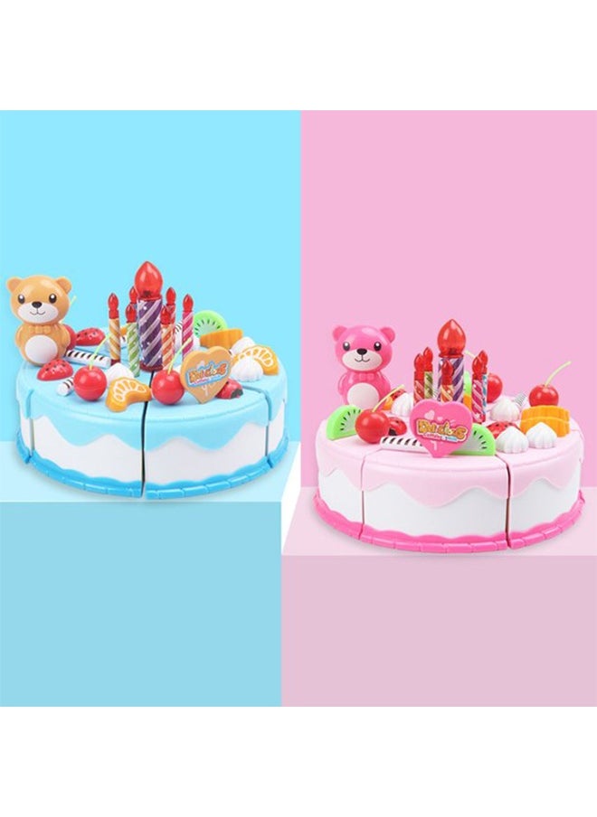 Birthday Cake Cutting Kitchen Pretend Play Toys