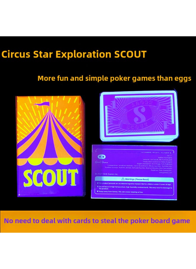 Circassie Scout SCOUT Start-up Company STARTUPS DURIAN Durian To Forget To Return To Bamboo Forest For Party Board Game-Specifications: Lunar Expedition