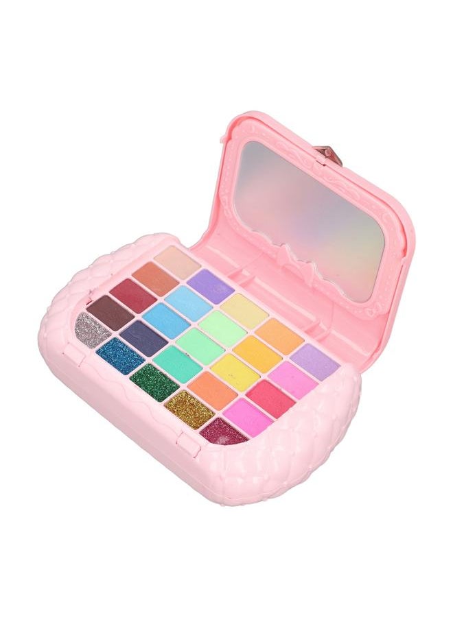 Kids Real Makeup Kit Washable Water Based Paint Eyeshadow Lipstick Lip Gloss Powder Pretend for Girls