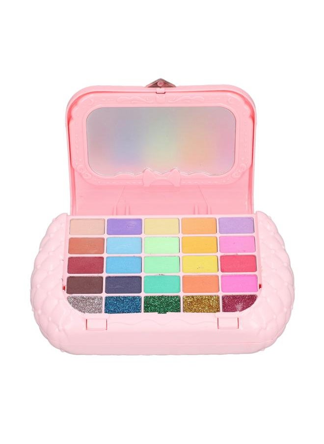 Kids Real Makeup Kit Washable Water Based Paint Eyeshadow Lipstick Lip Gloss Powder Pretend for Girls