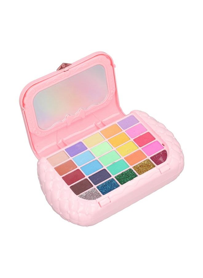Kids Real Makeup Kit Washable Water Based Paint Eyeshadow Lipstick Lip Gloss Powder Pretend for Girls