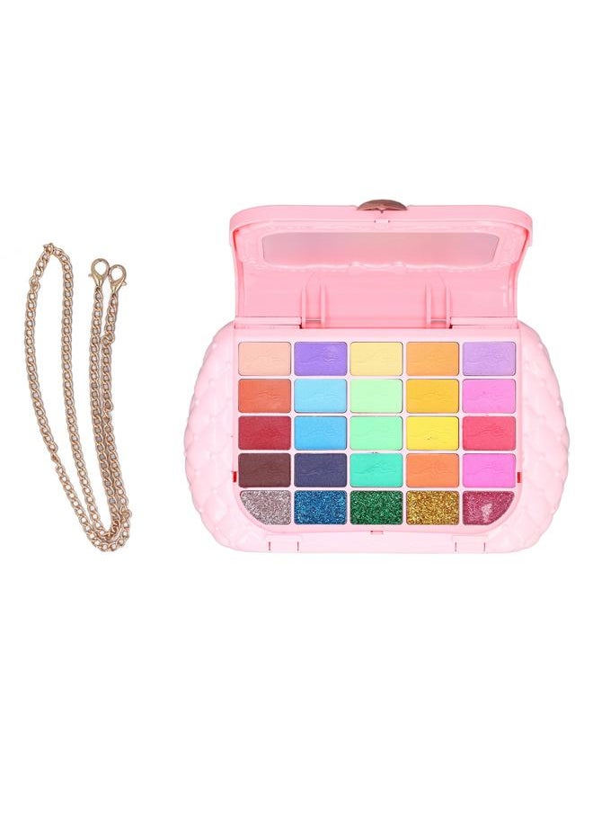 Kids Real Makeup Kit Washable Water Based Paint Eyeshadow Lipstick Lip Gloss Powder Pretend for Girls