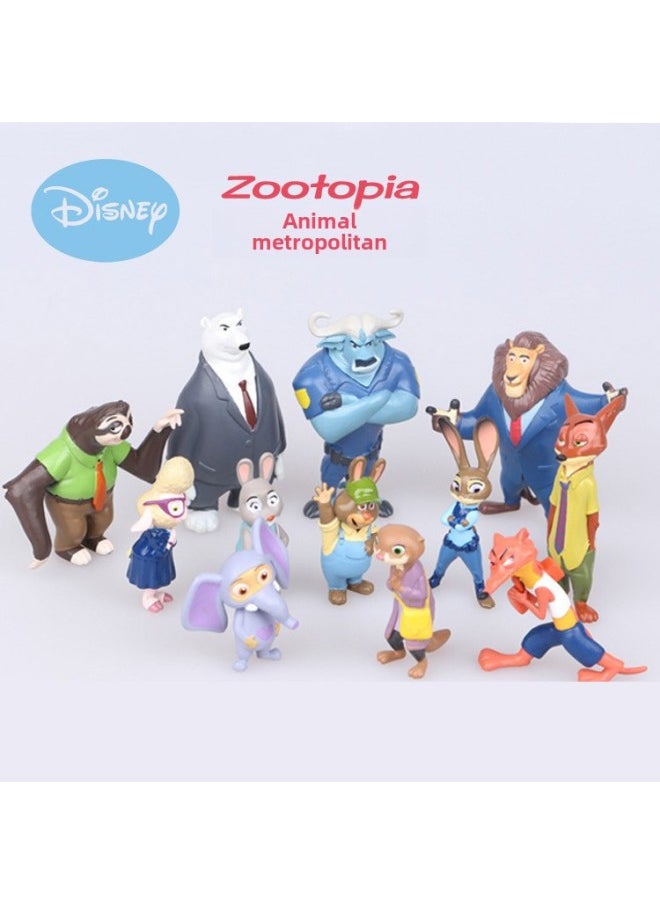 12 Smurfs Firefighter Doll Animal City Doll Peanut Doll 14 Pet Baby Cake-Color:12 Types Of 2nd Generation Woof Wigs-Height:4-5cm