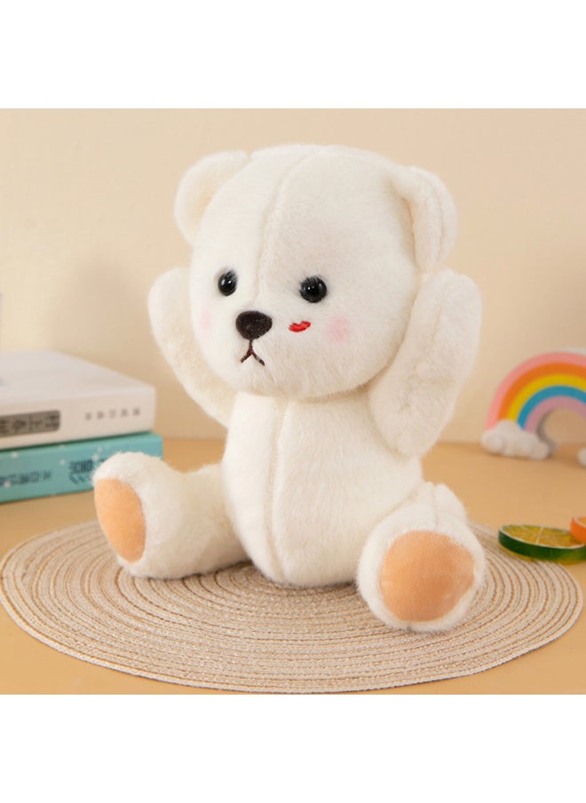 Joint Bear Doll Lena Bear 30cm Doll Clothes Plush Toy Doll 30cm Clothes Girl Gift-Color:Doodle Cat Suit ]-Height:30cm ]