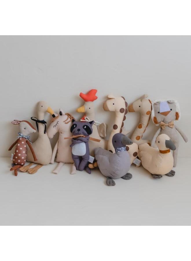 Baby Plush Toy Soothing Sleeping Cute Deer Goose Duck Chicken Ugly Cute Baby Girl Doll Doll Doll-Color:Unicorn-Height:Doll