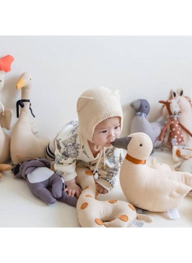 Baby Plush Toy Soothing Sleeping Cute Deer Goose Duck Chicken Ugly Cute Baby Girl Doll Doll Doll-Color:Unicorn-Height:Doll