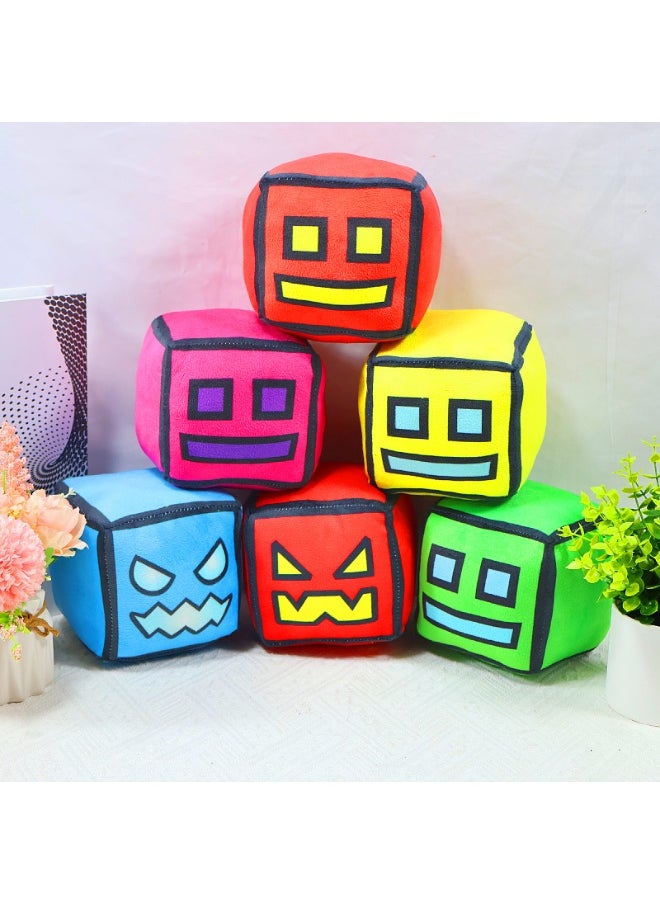 Geometry Dash Plush Toy - Geometry Dash Game Plush Pillow