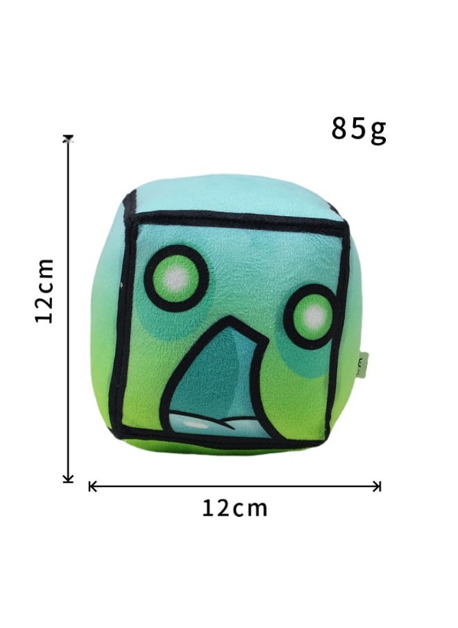 Geometry Dash Plush Toy - Geometry Dash Game Plush Pillow