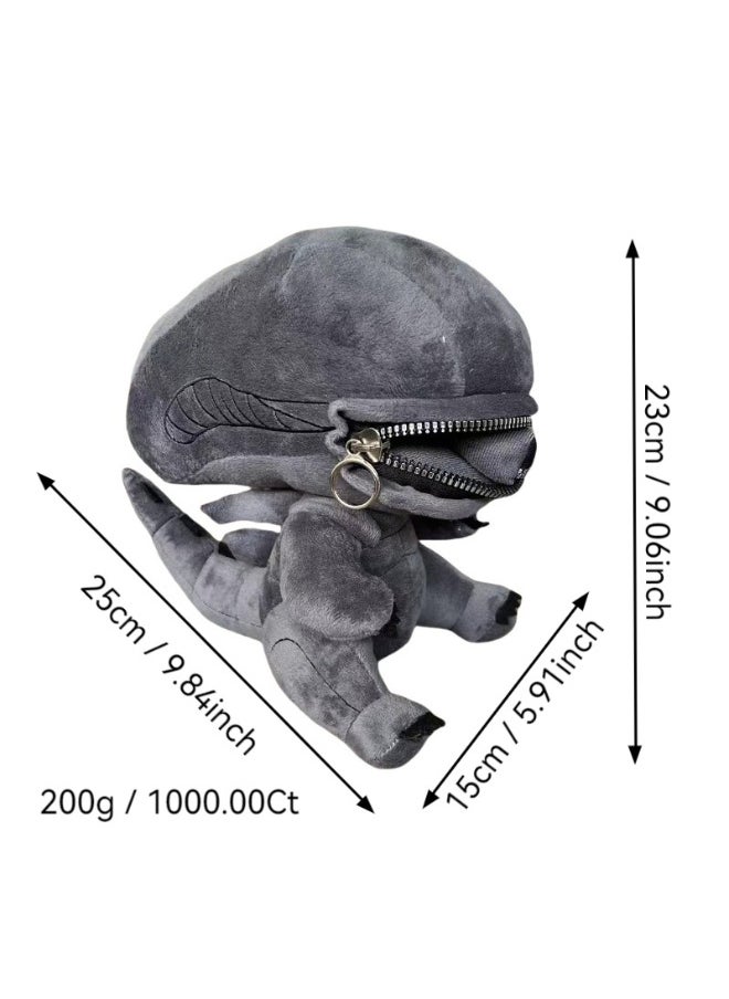 Human Xenomorph Hybrid Plush Toy - Alien Predator Stuffed Figure