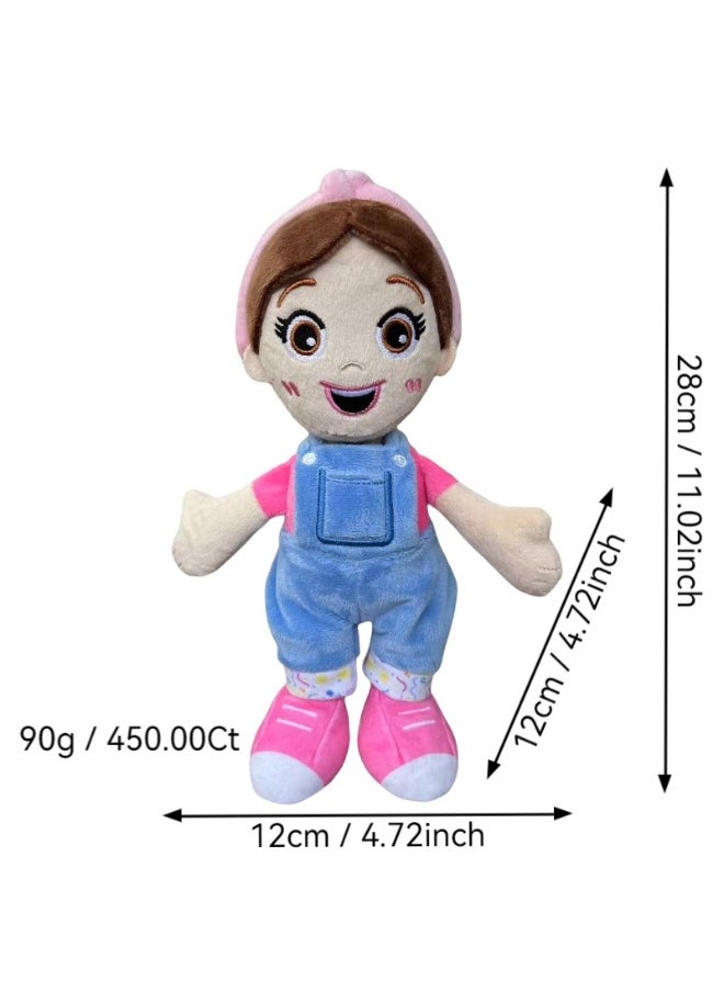 MS Rachel Plush Toy Herbie Cute Educational Cartoon Doll for Girls