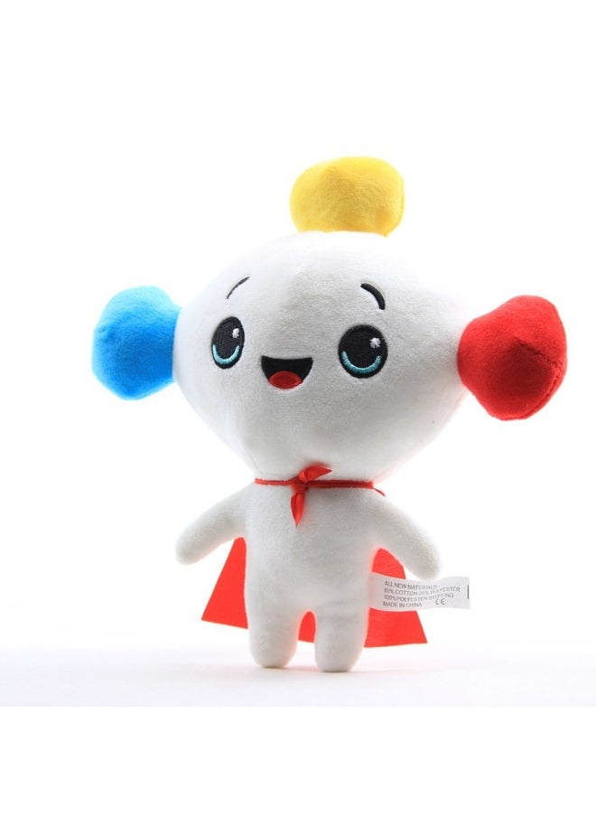 Anime Shizhen and the Rainbow Kingdom Purple Cat Abu Bartleby Plush Toy