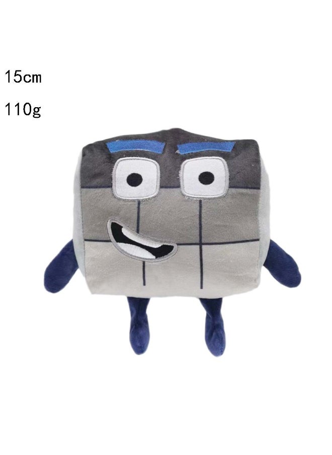 Numberblocks Kids Plush Toy and Building Blocks