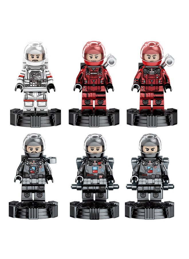Compatible With Lego Bricks Wandering Earth Series Box-type Carrying Vehicle Personnel Carrier Engineering Vehicle Assembling Small Particle Building Blocks-Color:107504 Carabiner Shower
