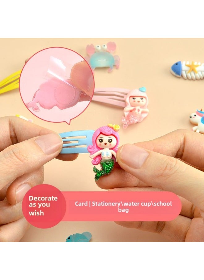 Archaeological Mining Toys Mermaid Elf Boys And Girls Digging Ore Blind Box Dinosaur Fossil Children Treasure Hunting Ore-Color:Marine Life Boxed Tool Set 3 Pieces Companion Set 5 Pieces