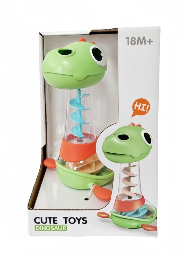 Children's Water Toys Water Spray Dinosaur Turning Music Rotating Shower Children's Bath Toys Wholesale-Specifications:Dinosaur Zhuanzhuanle