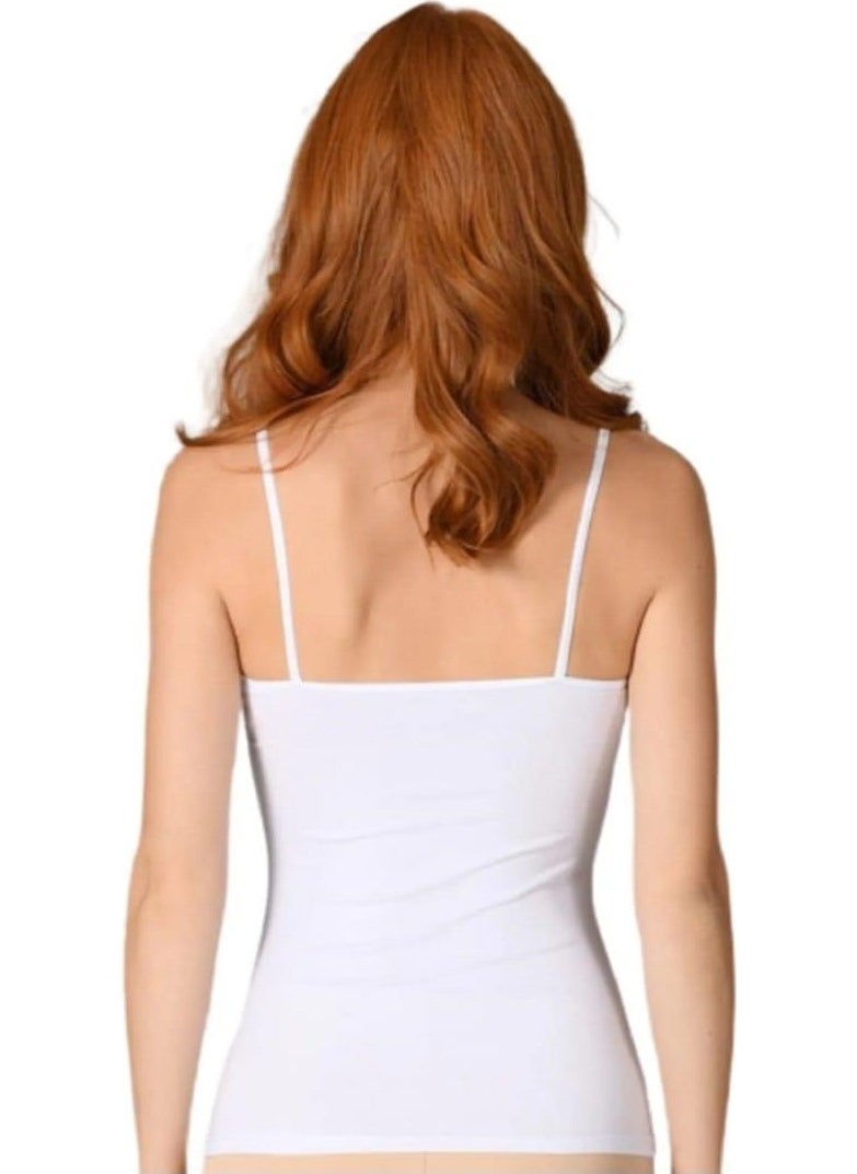 663 Women's Lycra Rope Suspender Singlet