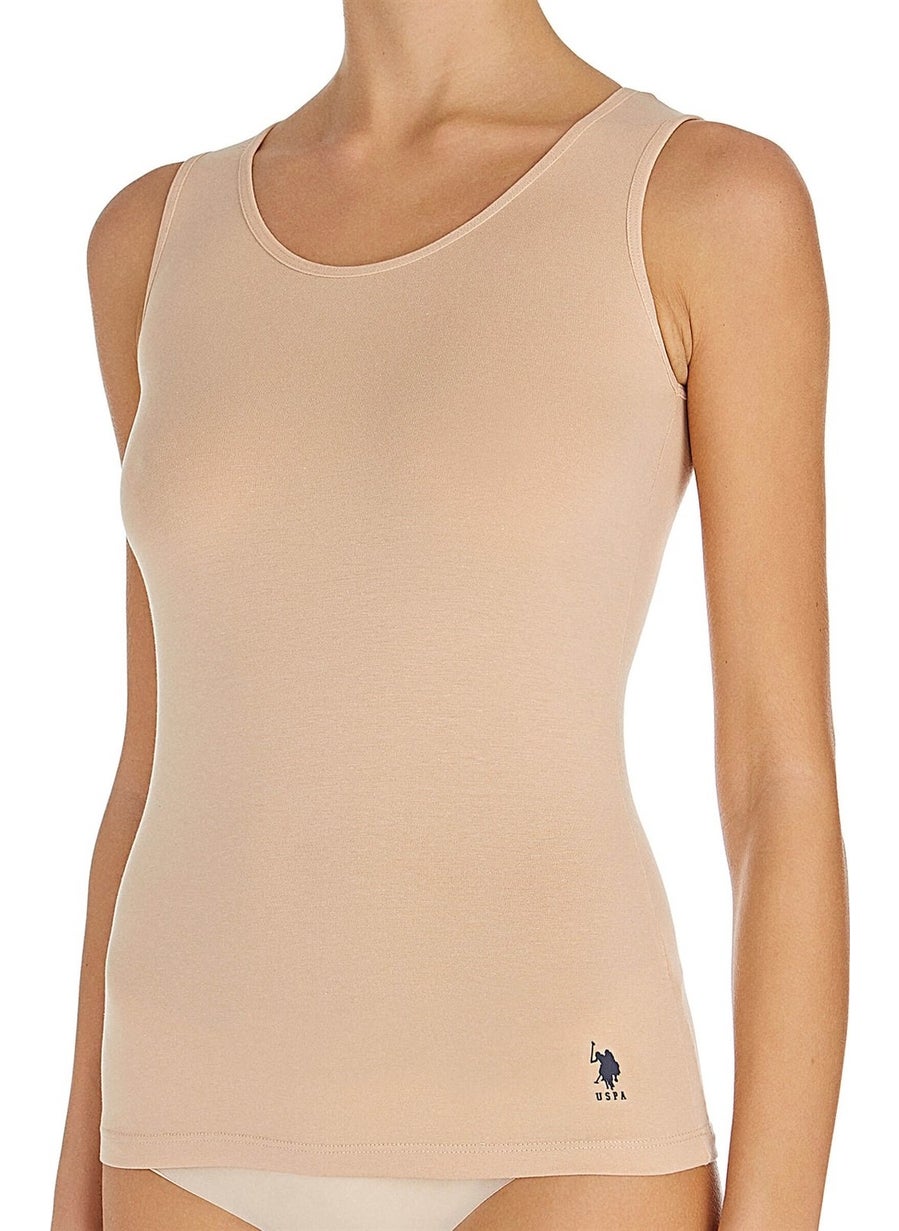 BASE. Polo Assn. Women's Skin Thick Strap Undershirt 66005