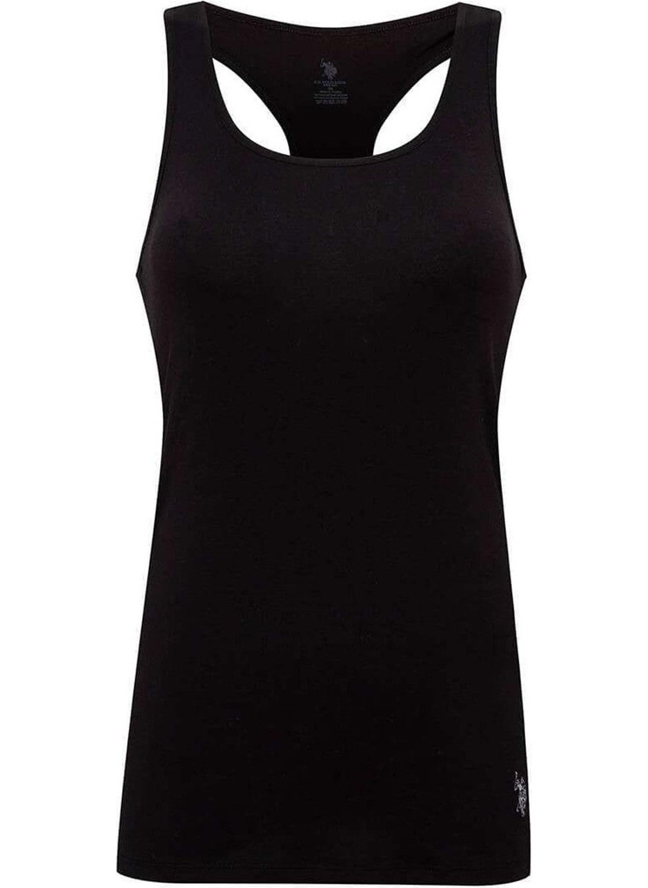 66001 Women's Modal Athlete Undershirt-Black