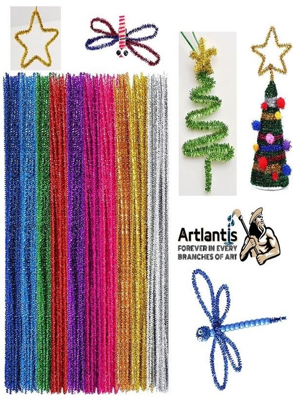 Preschool Activity Set 1 Pack Chenille Pompom Googly Eye Kindergarten and Nursery Set Pom Pom Feather Wire Googly Eye