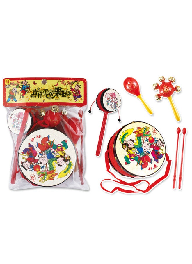 Baby Toys 0-1 Years Old Baby Rattle 0-3-6-12 Months Newborn Baby Hand Rattle Bell Drum Toy-Color:835 (240 PCs In 1 Box)-Specifications:Default