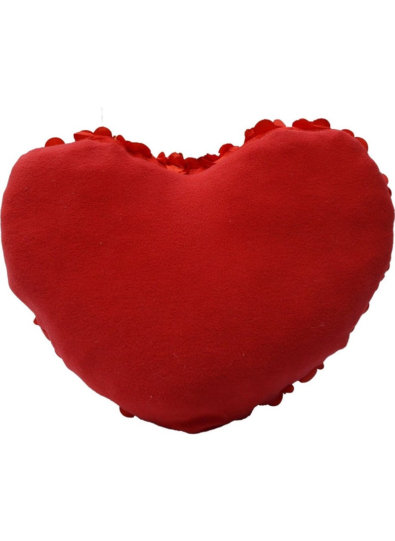 Halley Toy Rose Heart Pillow Plush 40x40 cm