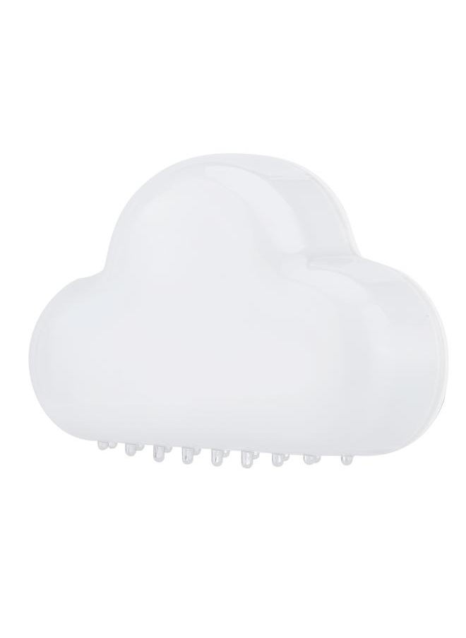 Cloud shaped Magnetic Clock Alarm Digital Temperature Snooze Calendar Voice Activation White