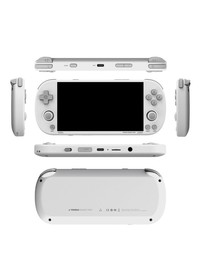 TRIMUI SMART PRO Game Console GBA Open Source Handheld PSP Arcade Retro Classic FC Red And White Machine Cross-border-Product Color:Standard Version [without Card] No Games-Model:White (English Version) 〕
