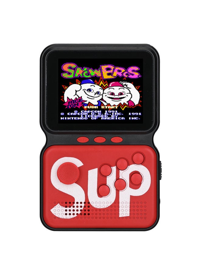 Handheld M3 Retro 80 Arcade Overlord Boy PS1 Handheld 16-bit Classic Retro GBA Arcade Game Machine-Product Color:Red-Model:4G
