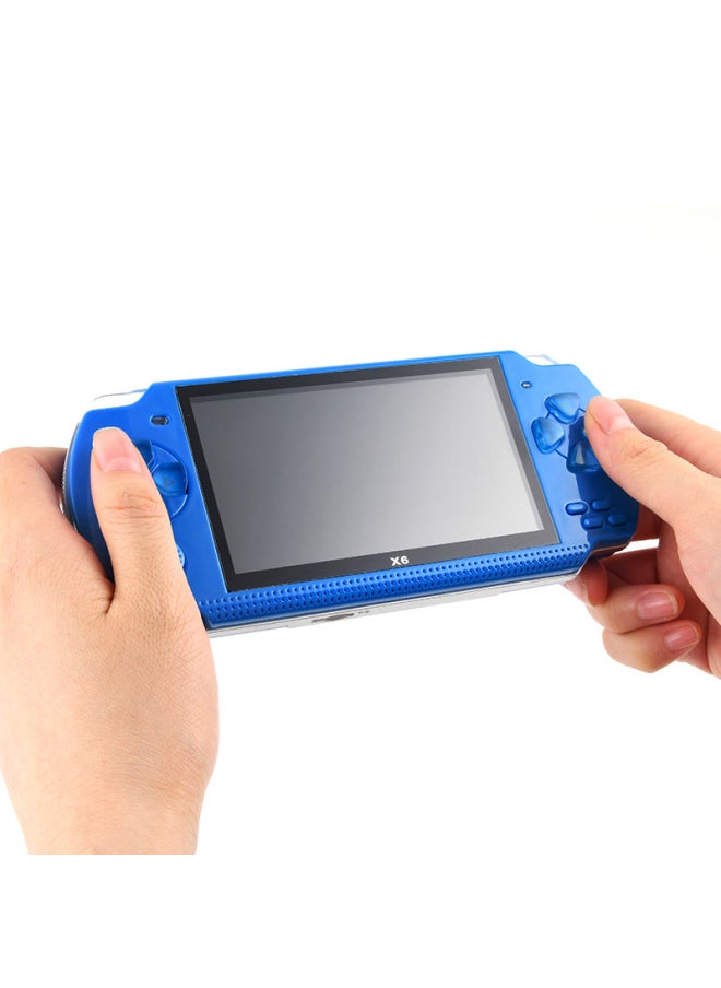 SOURCE 4.3-inch X6 Game Console GBA NES Nostalgic Mini Retro 8G PSP Handheld Game Console-Product Color:White-Model:X6