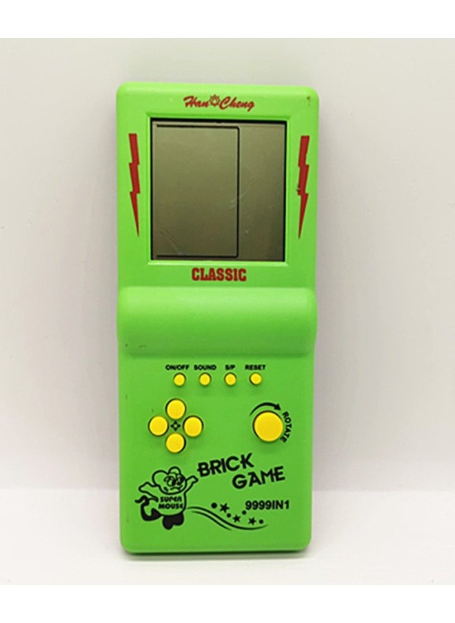 Tetris Game Console Handheld Mini Small Handheld Large Screen Children's 8090 Old-fashioned Nostalgic Classic-Model:Big Screen 8050 [Green]]