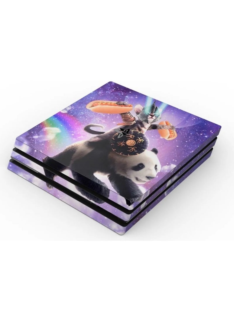 Kt Group Commander Cat Playstation 4 Pro Sticker Covering