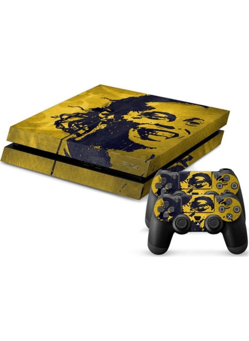 Kt Decoration Ronaldinho Playstation 4 Fat Case Sticker Covering