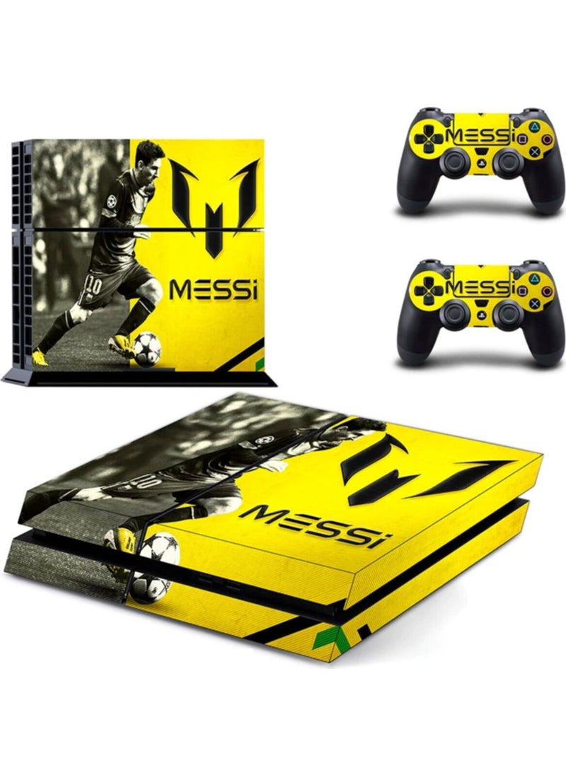 Kt Decoration Lionel Messi Playstation Fat Sticker Covering