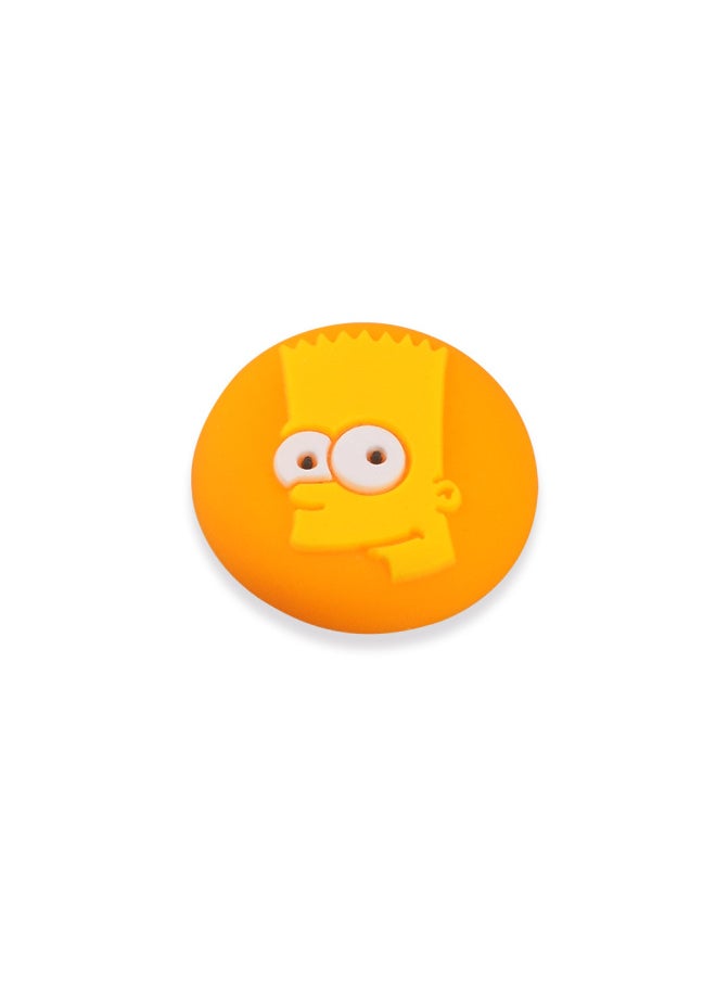 Skin-friendly Hand Feeling PS4/PS5 Handle Rocker Cap PS5 Silicone Cap PS5 Cartoon Button Cap Silicone Protective Cap-Product Color:Gp5-4-103 Bar