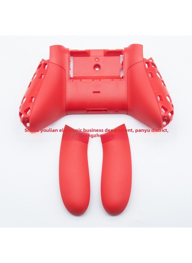 Xboxseries Game Handle Rubber Bottom Shell Is Suitable For XSX Handle Repair Replacement DIY Side Cover Accessories-Product Color:Xboxseries Bottom Shell Grip Red