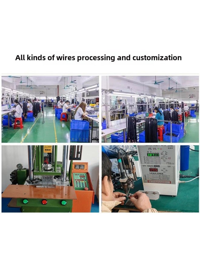 Color Head Cannon Audio Line Xlr Cannon Line Male-to-female Microphone Mixer Audio Amplifier Microphone Line-Color:green-Length:0.3 M