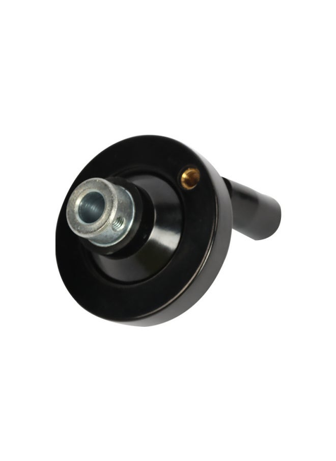 Black Bakelite Top Silk Back Wave Handwheel Rotating Handle Type 63/80/100/125/160/200-Color:Outer Diameter 125*hole 14 Top Wire