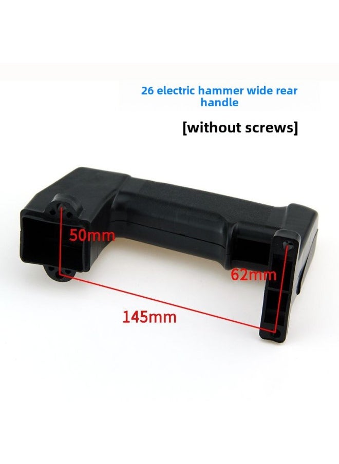 26 Electric Hammer Handle Wide And Narrow Universal Impact Drill Auxiliary Handle Power Tool Electric Hammer Rear Handle Switch Accessories-Color:26 Electric Hammer Wide Rear Handle