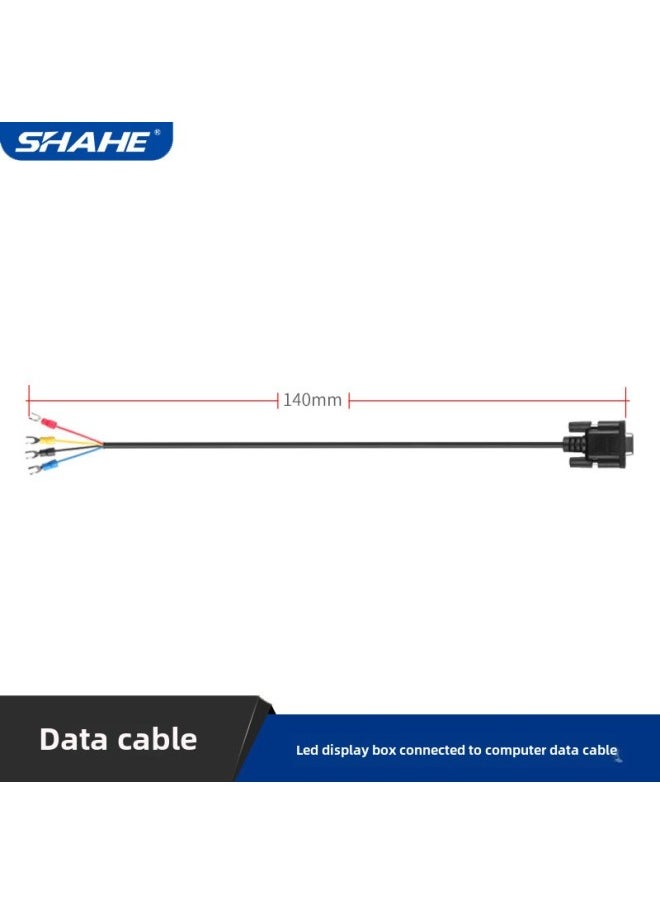Sanhe Digital Dial Indicator High Precision 0.0010-12.7 Mm25.4 50 Altimeter Gauge Measuring Instrument-Color:Led Display Box Connected To Computer Data Cable