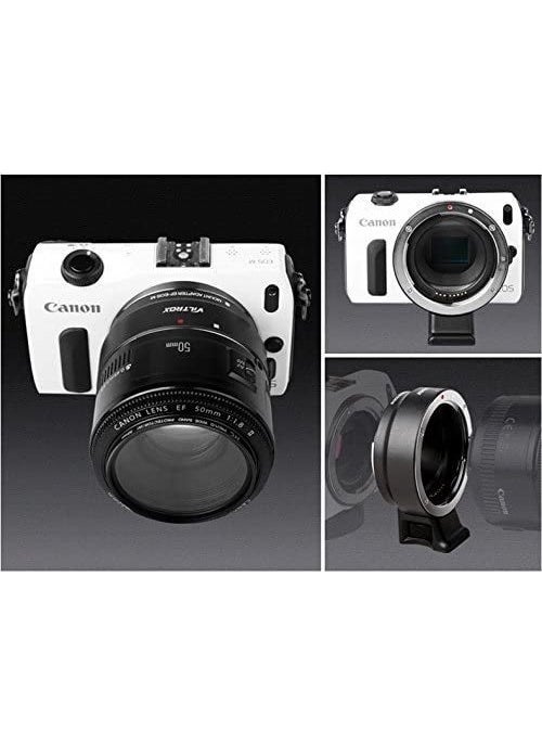 Ef-Eos M Adapter (For Canon Ef - Canon Ef-Es Mount Body Lenses)