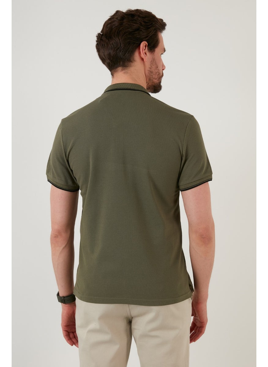 100% Cotton Buttoned Polo T Shirt Men's POLO 5902118