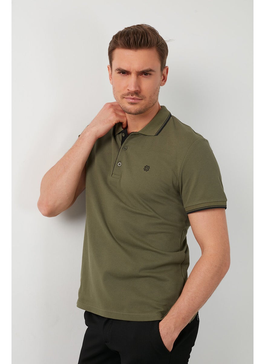 100% Cotton Buttoned Polo T Shirt Men's POLO 5902118
