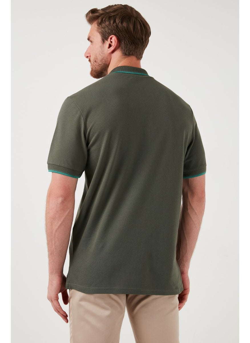 100% Cotton Buttoned Polo T Shirt Men's POLO 5902118