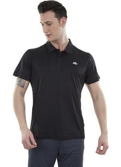 Horizons Ultra Dry Men's Polo T-Shirt Black-3xl